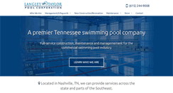 Desktop Screenshot of langleyandtaylor.com